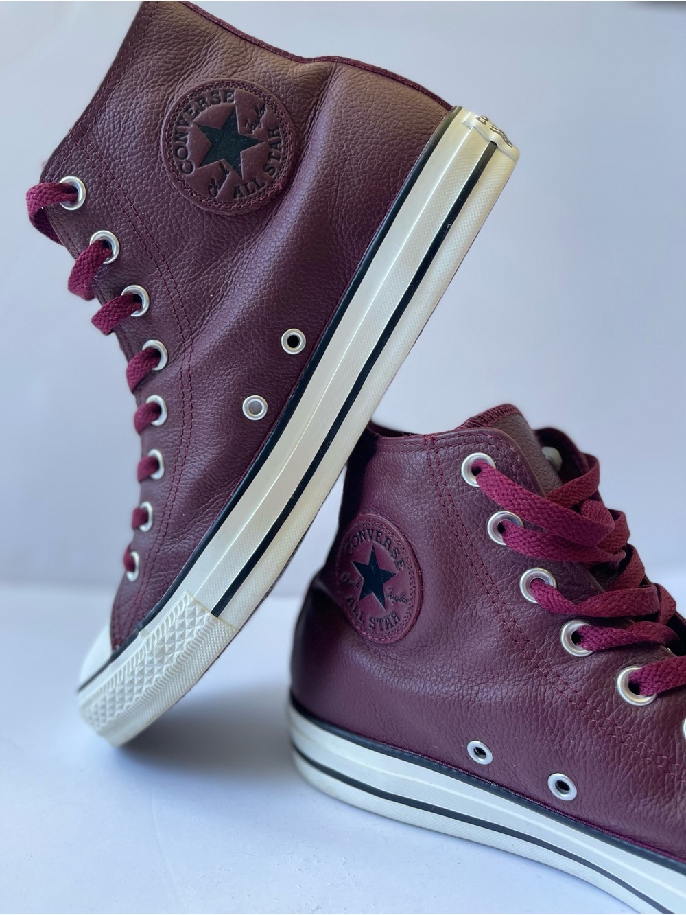 Converse Chuck Taylor All Star High Top Sneakers - Wine/Burgundy